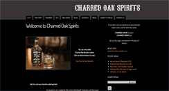 Desktop Screenshot of charredoakspirits.com